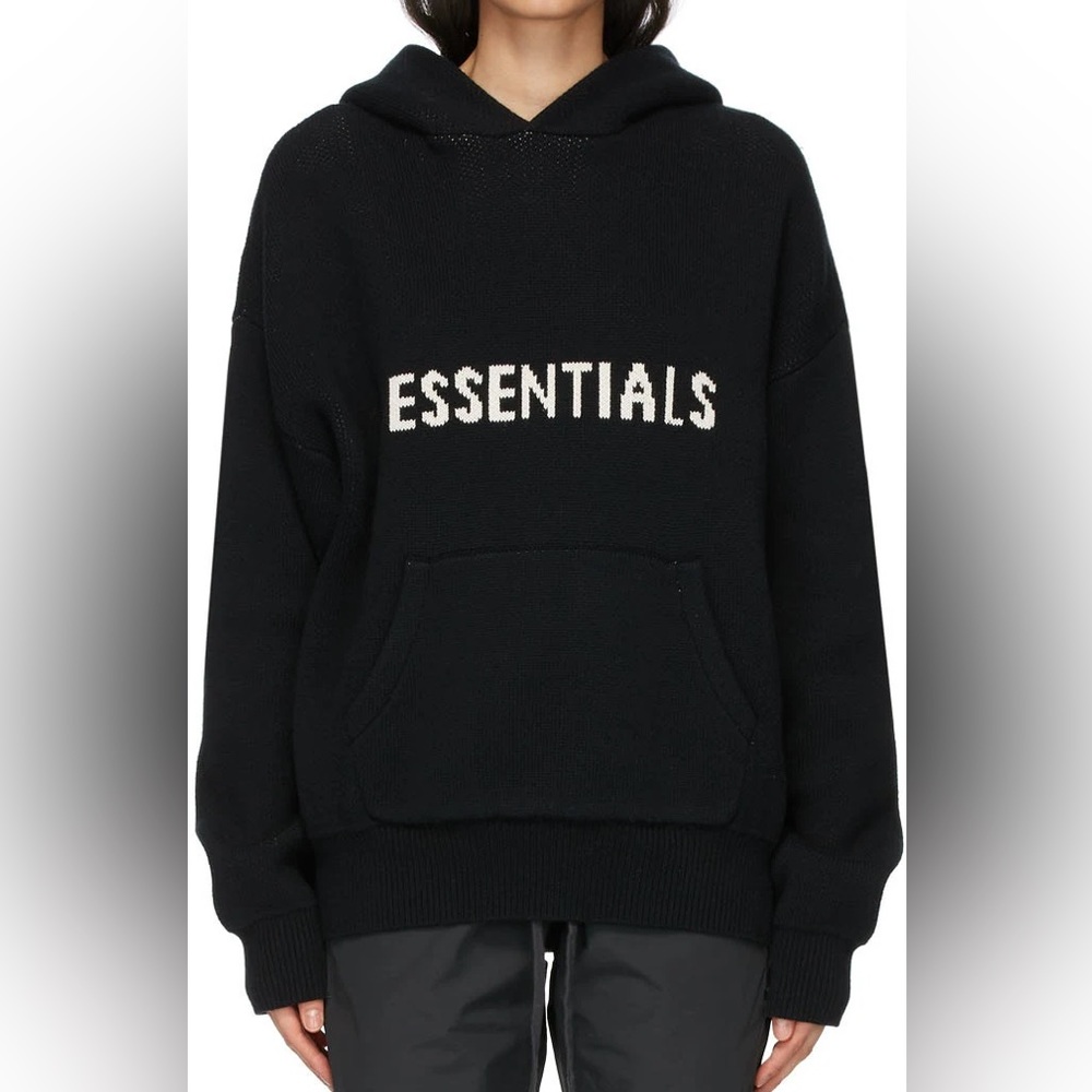 Fear of God Essentials Knit Hoodie - Picture 2 of 9
